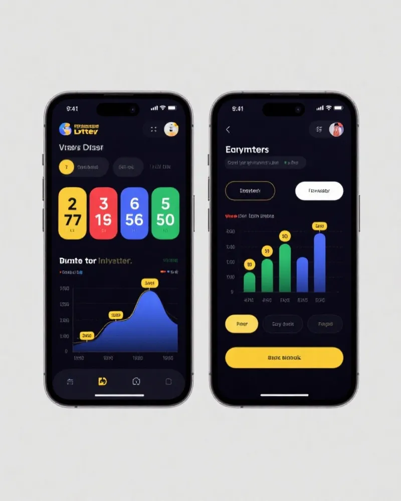 澳洲幸运10 APP 界面展示